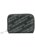 Emporio Armani All Around Zipped Wallet - Black