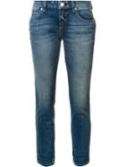 Amo Cropped Jeans, Women's, Size: 26, Blue, Cotton