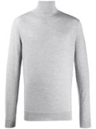 Ermenegildo Zegna Turtleneck Relaxed-fit Jumper - Grey