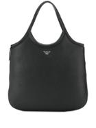Emporio Armani Logo Shopper Tote - Black