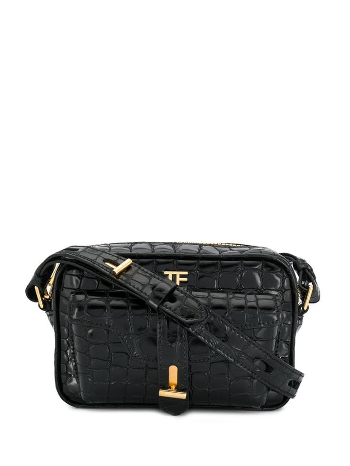 Tom Ford Camera Embossed Bag - Black