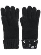 Twin-set Knitted Gloves - Black