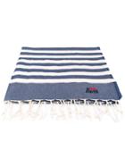 Mc2 Saint Barth Striped Beach Towel - Blue