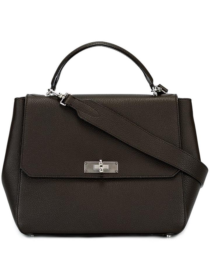 Bally Diamond Shaped Tote Bag