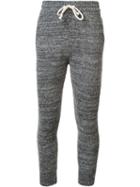 John Elliott Drawstring Track Pants, Men's, Size: Medium, Grey, Polyamide/wool