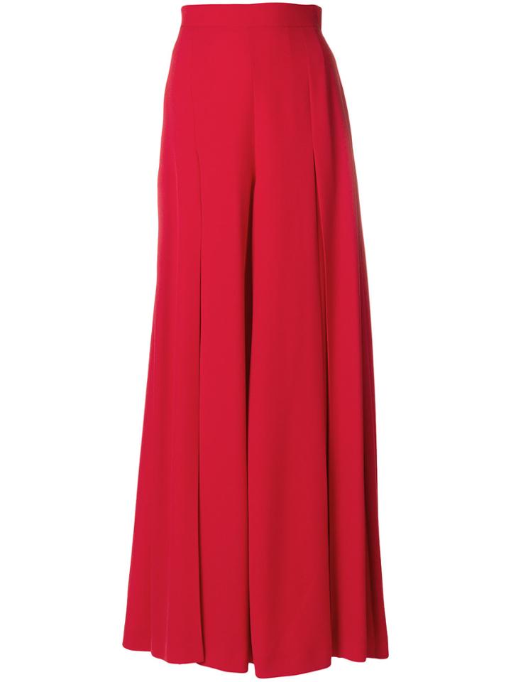 Sara Battaglia Flared Tailored Trousers
