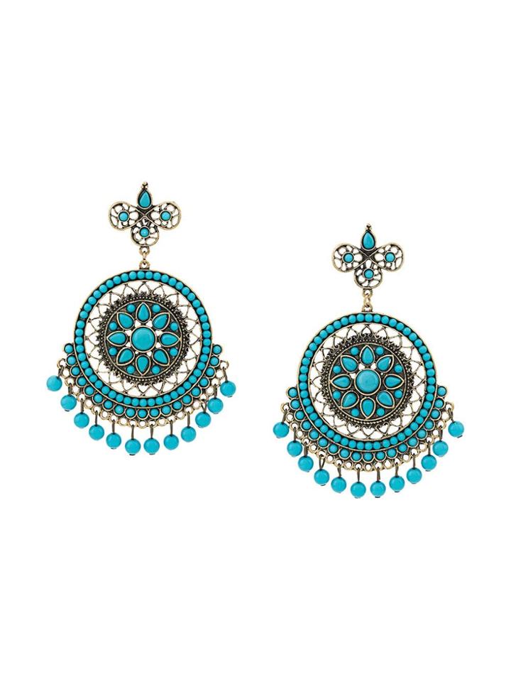 Susan Caplan Vintage 1960s Statement Earrings - Gold