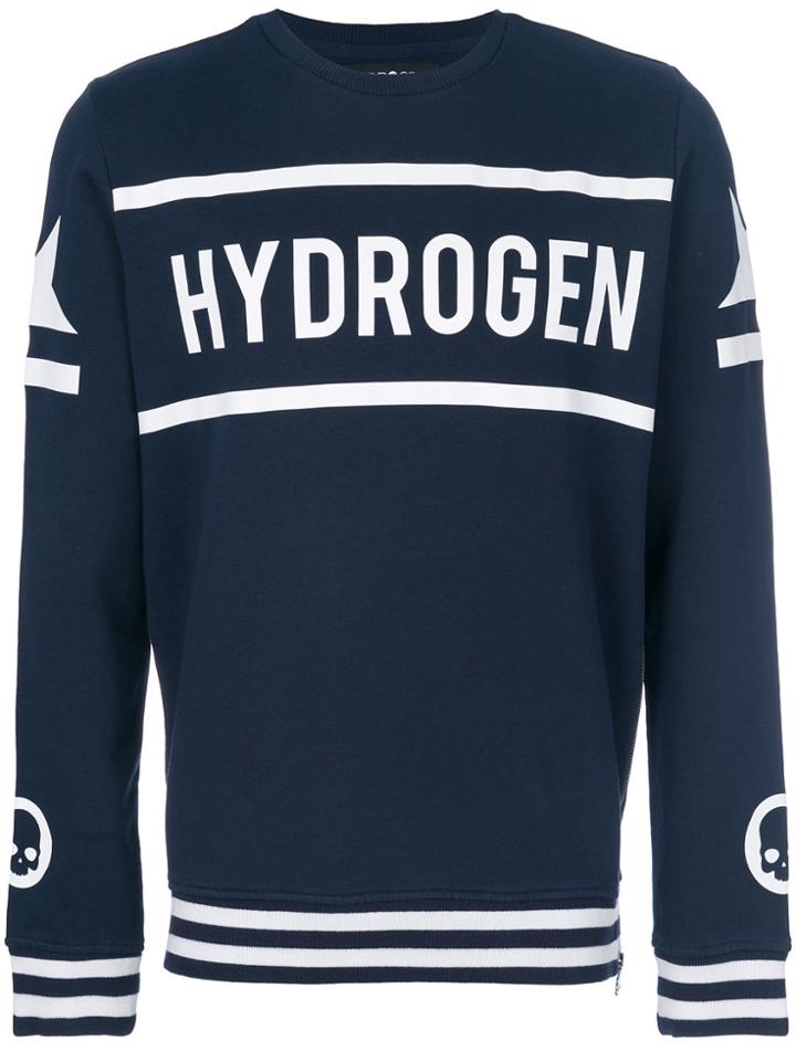 Hydrogen Hockey Crewneck Sweatshirt - Blue