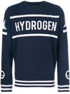 Hydrogen Hockey Crewneck Sweatshirt - Blue
