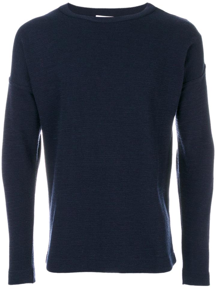 S.n.s. Herning Origo Crew Neck Pullover - Blue