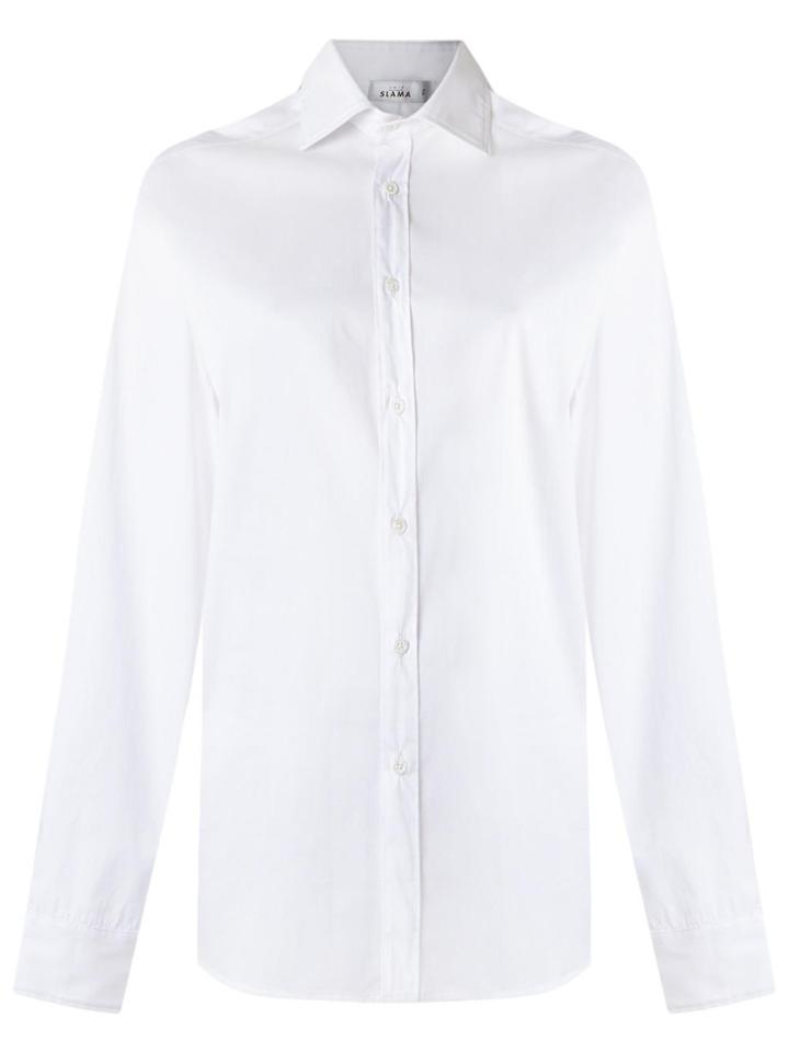 Amir Slama Oversized Shirt - White