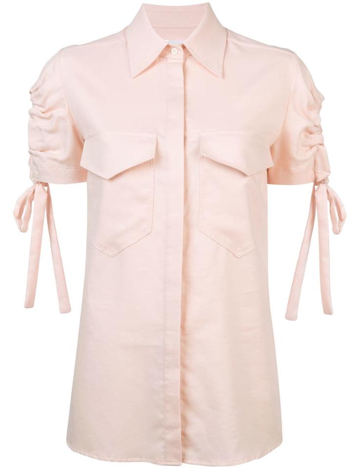 Victoria Victoria Beckham Cut Out Detail Shirt - Pink