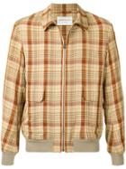 Tomorrowland Shirt Bomber Jacket - Brown