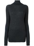 Vince Turtle Neck Sweater, Women's, Size: Small, Grey, Wool