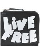 Comme Des Garçons Wallet Live Free Small Wallet - Black