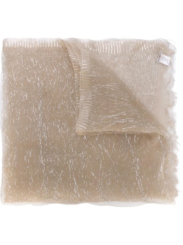 Faliero Sarti Dionix Scarf, Women's, Nude/neutrals, Silk/nylon