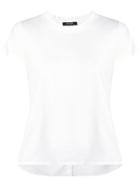 Twin-set Buttoned Back T-shirt - White