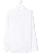 Siola Mandarin Collar Shirt - White