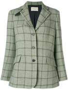 Holland & Holland Tweed Fitted Blazer - Green