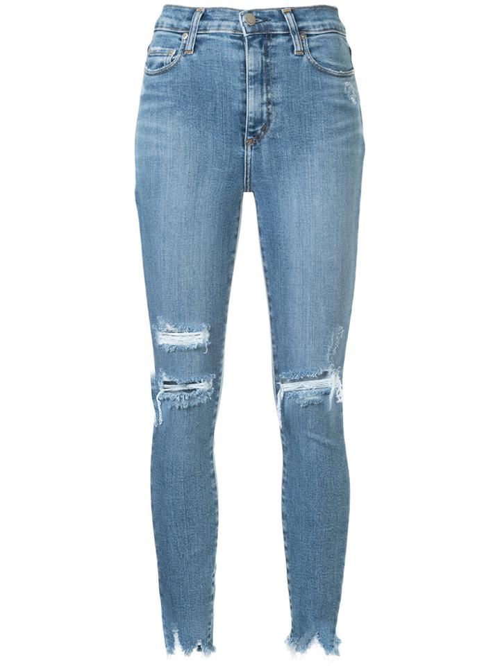 Nobody Denim Siren Skinny Ankle Jeans - Blue