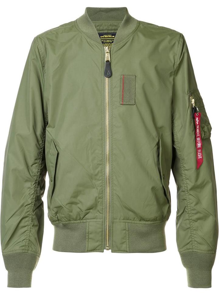 Alpha Industries 'skymaster' Jacket, Adult Unisex, Size: Xs, Green, Nylon