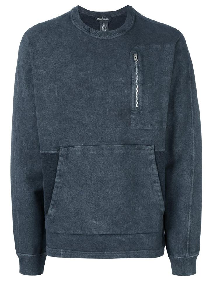 Stone Island Shadow Project Chest Zip Sweatshirt
