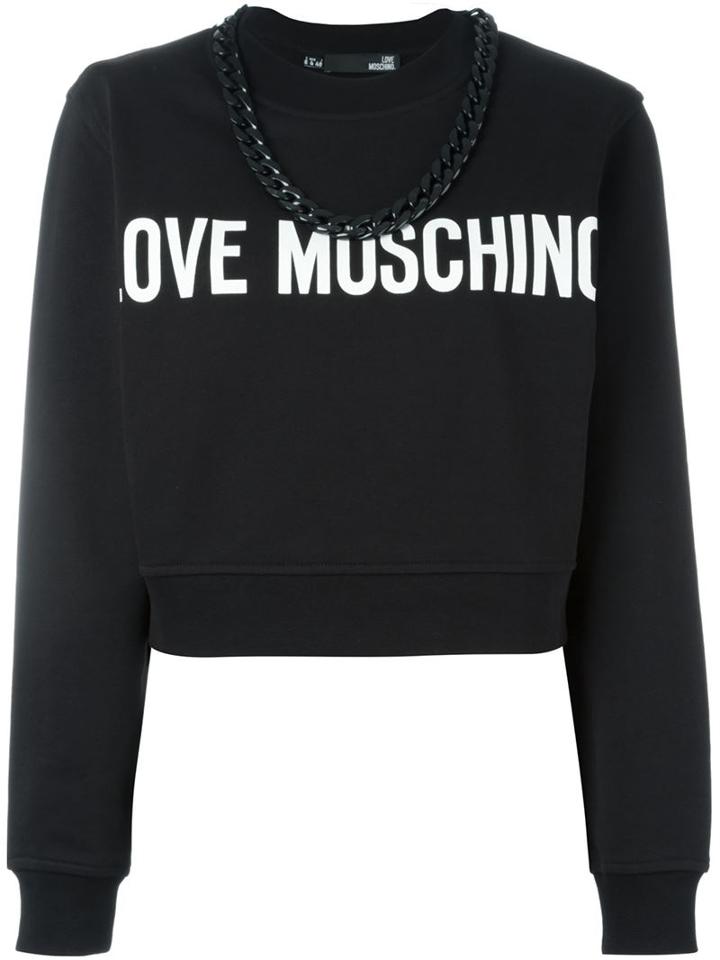 Love Moschino Chain Detail Sweatshirt