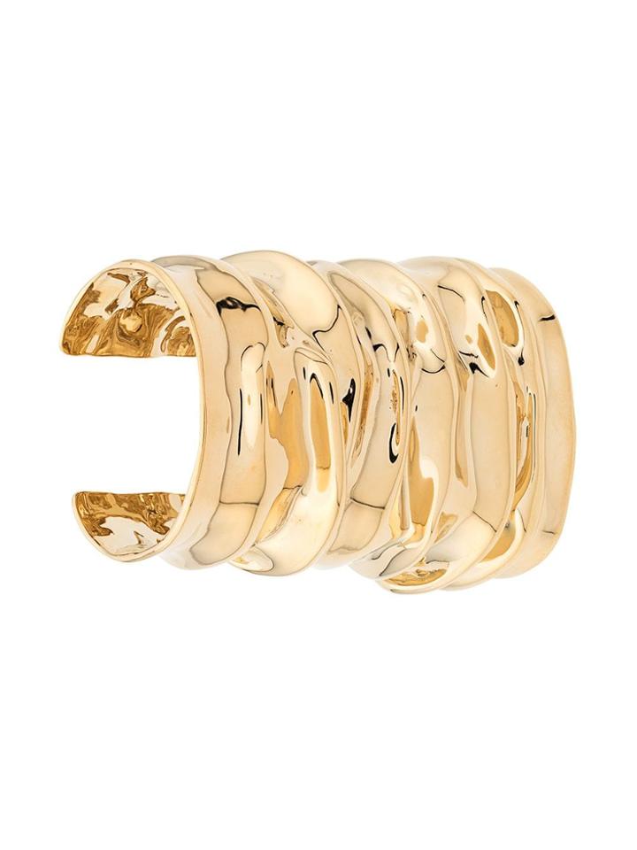 Annelise Michelson Draped Large Cuff - Gold