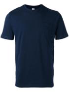 Aspesi Patch Pocket T-shirt, Men's, Size: Xxl, Blue, Cotton