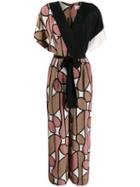 Diane Von Furstenberg Foye Belted Jumpsuit - Black