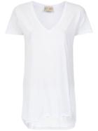Andrea Bogosian V-neck T-shirt - White