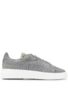 By Walid Stitch Detail Low Top Sneakers - Grey