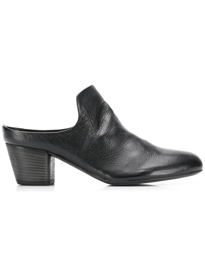Officine Creative Jeannine Mules - Black