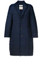 Coohem Spring Tweed Coat - Blue