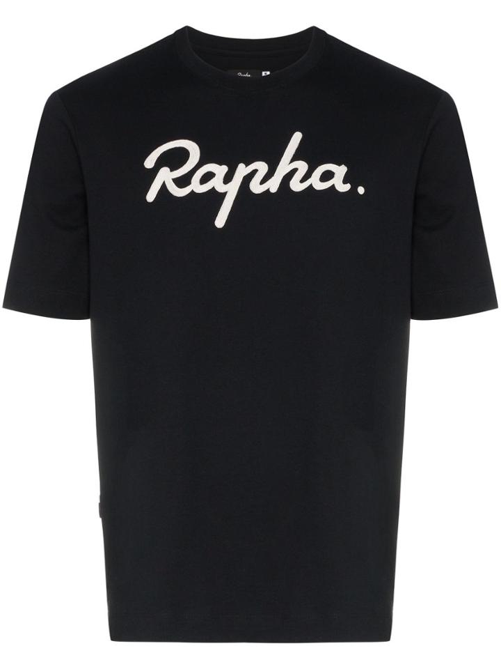 Rapha Logo Embroidery T-shirt - Black