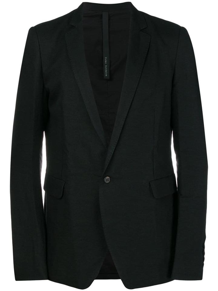 Poème Bohémien Classic Single-breasted Blazer - Black