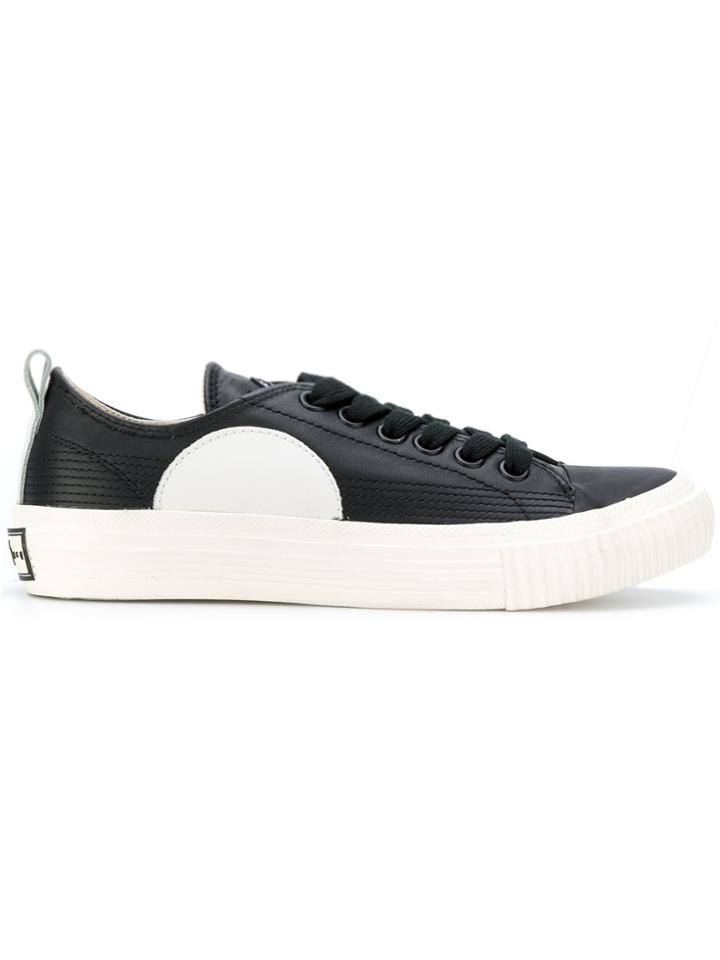 Mcq Alexander Mcqueen Plimsoll Low Top Sneakers - Black