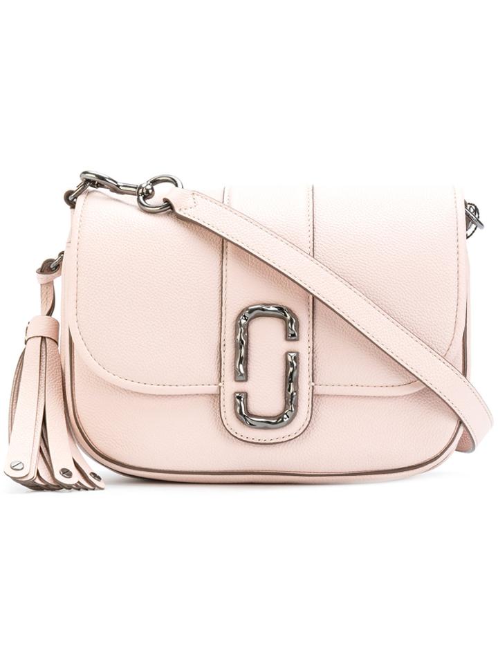 Marc Jacobs J Marc Shoulder Bag - Pink & Purple