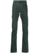 Jacob Cohen Plain Slim-fit Jeans - Green