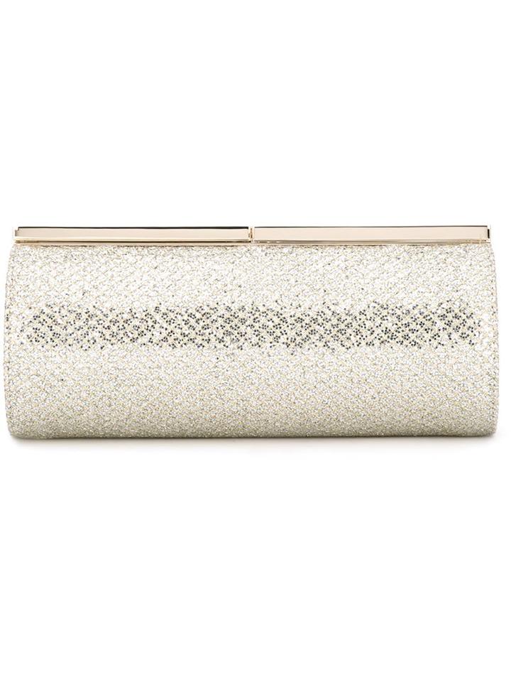Jimmy Choo 'trinket' Clutch, Women's, Grey, Patent Leather