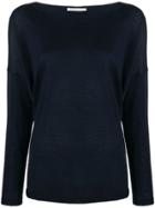 Stefano Mortari Boat Neck Sweater - Blue