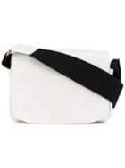 Victoria Beckham - Contrast Shoulder Bag - Women - Calf Leather/viscose - One Size, White, Calf Leather/viscose