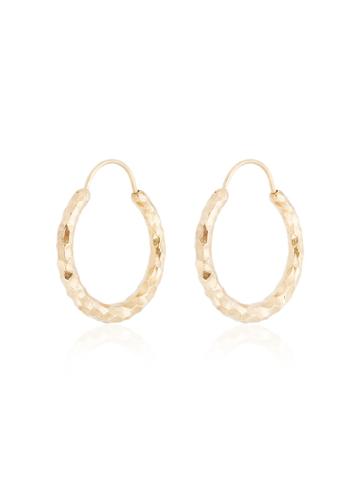 All Blues Gold Hungry Snake Earrings - Metallic