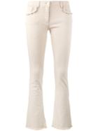 Etro Frayed Hem Jeans, Women's, Size: 29, Nude/neutrals, Cotton/spandex/elastane