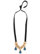 Marni Chain Pendant Necklace - Metallic
