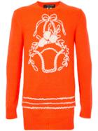 Comme Des Garçons Vintage Double Hem Jumper - Yellow & Orange