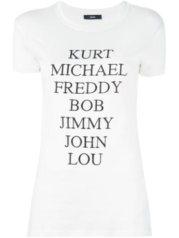 Diesel Singers Print T-shirt