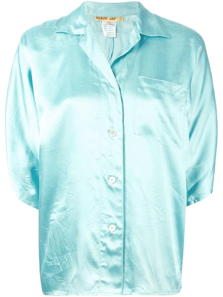 Kenzo Vintage Notched Collar Shirt