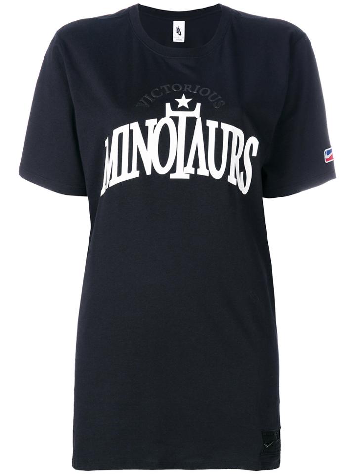 Nike Nikelab X Rt Victorious Minotaurs Printed T-shirt - Black
