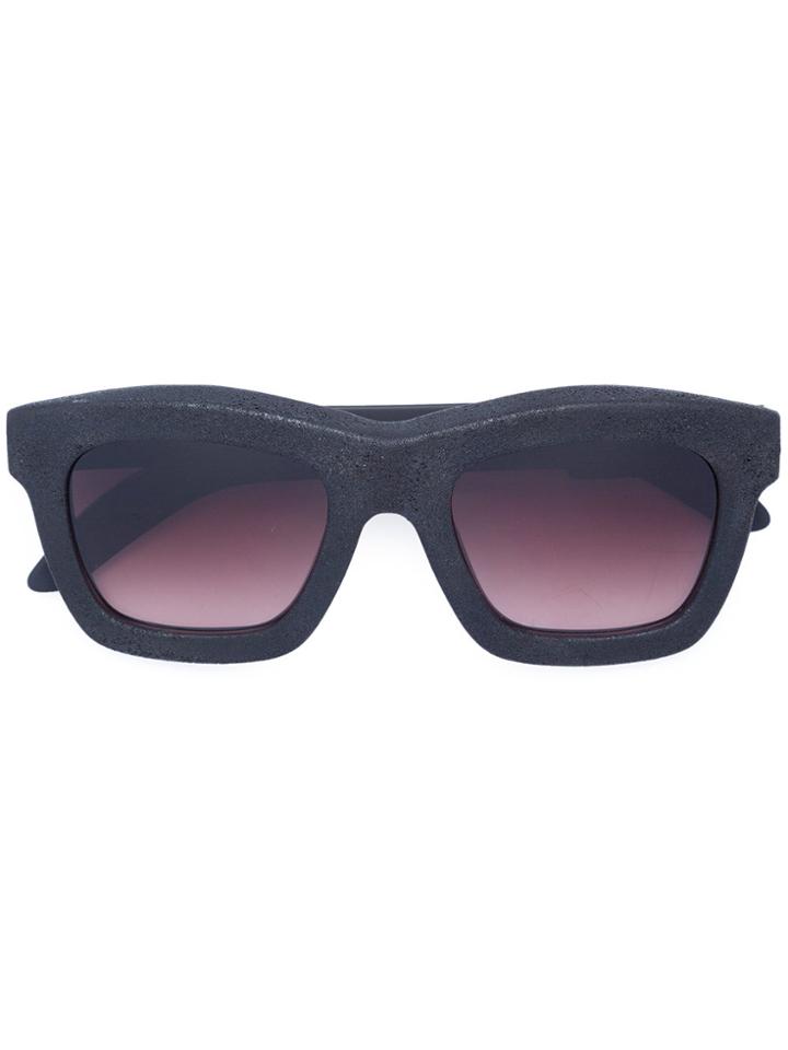 Kuboraum Square Shaped Sunglasses - Black